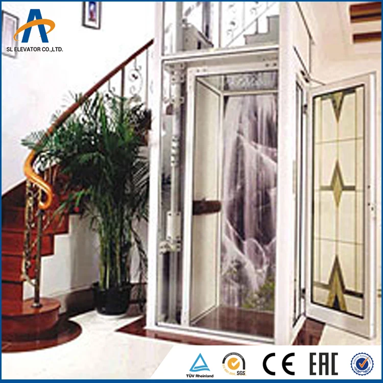 SL CE Tested Glass Facade Panoramic Lift