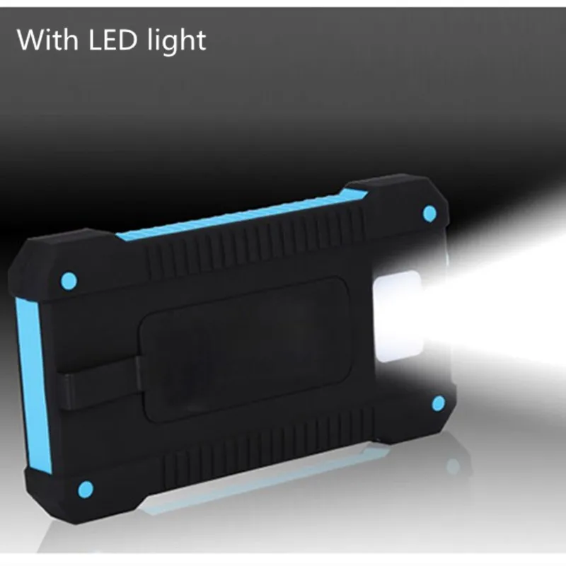 2025 Newest Product 10000mah Solar Power Bank Christmas Gift Solar Recharging Power Bank for Different Mobile Phone