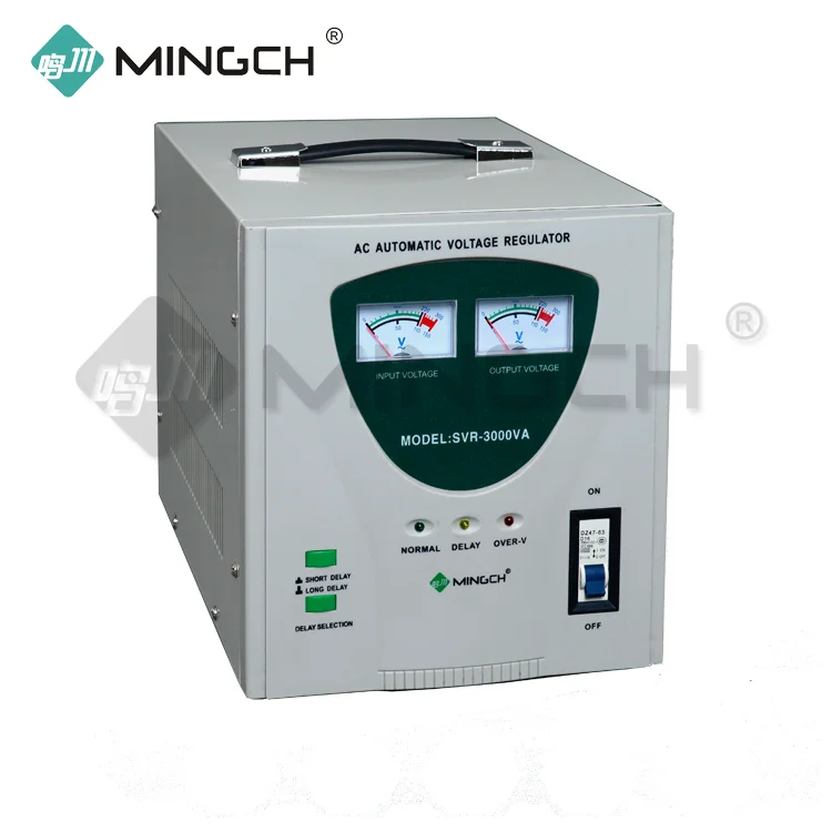 Plastic Panel Design 1K 2K 3K 5K 7K 10K 220v Single Phase Servo Stabilizer