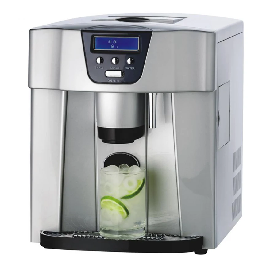 antronic luxury lcd display modern ice maker ice dispenser with