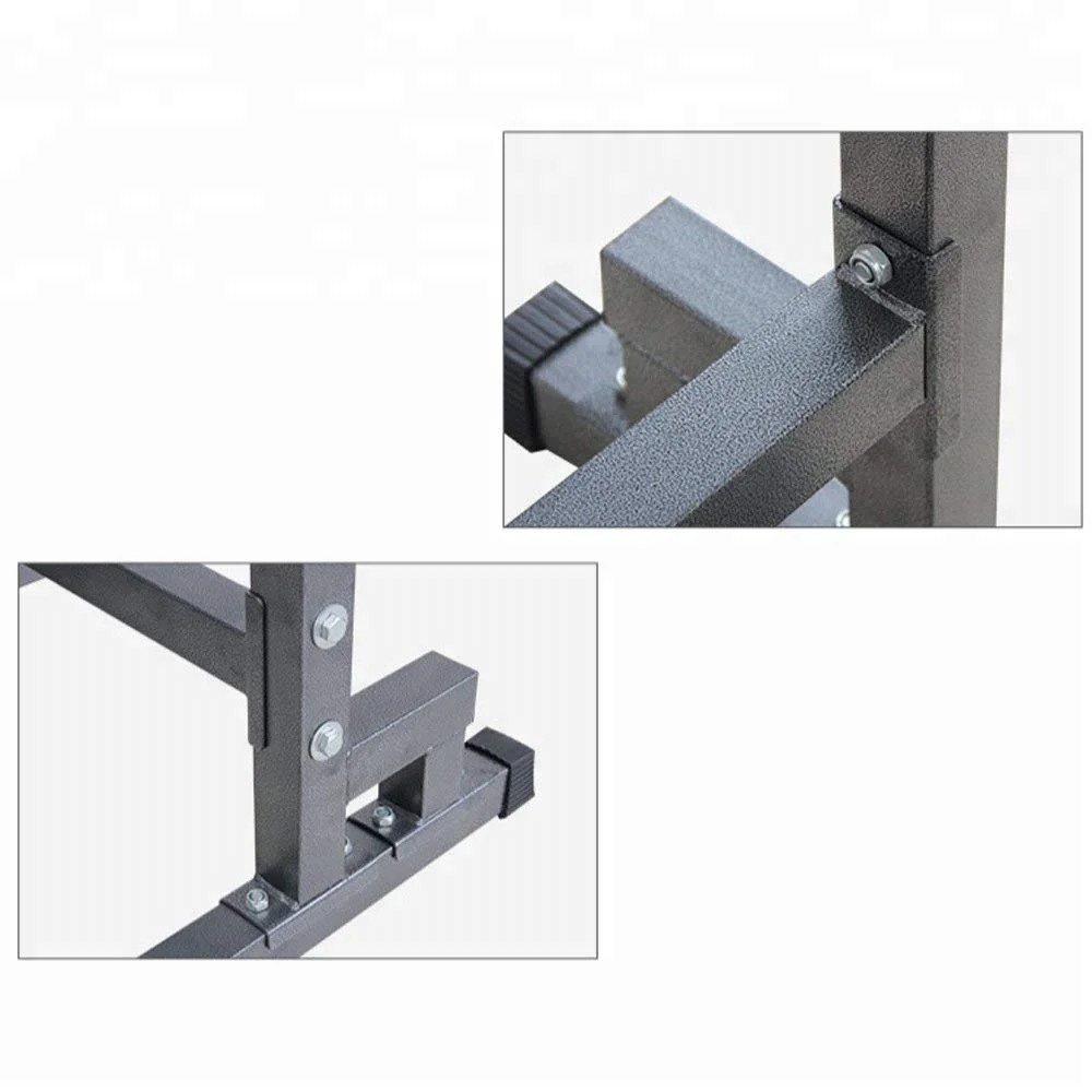 ZYFIT Heavy Duty Dip Stand Parallel Bar Strength Training Exercise Home Gym Dipping Station Dip Bar Work Out Equipment