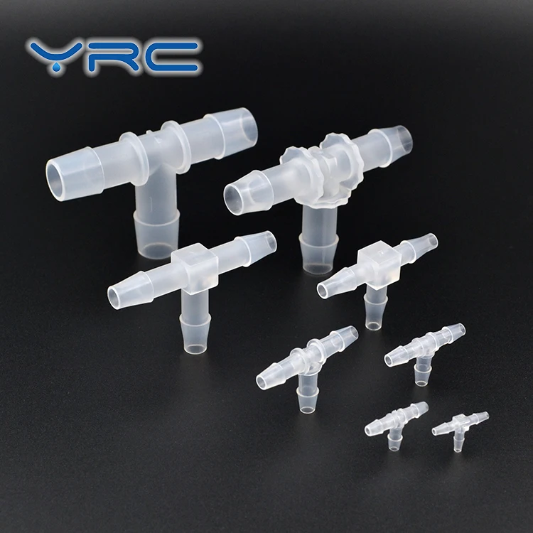 T Piece Hose Mender Connector – Plastic, PA66-GF30, All Sizes & Quantities, UK Made