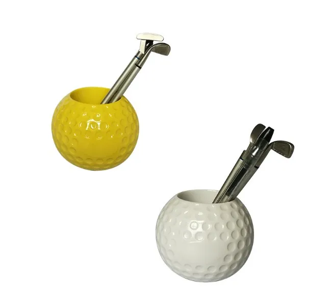 Новинка держатель для шариковой ручки гольфа подарочный