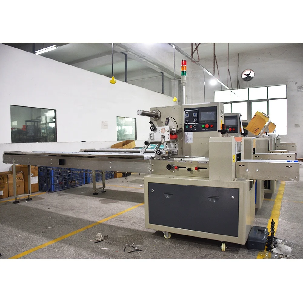 Автоматическая упаковочная машина для хлеба торта гамбургеров