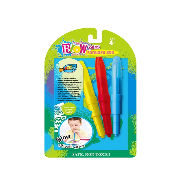 Blow Pen Set Blow Art Pens Professional Manufacture 3 Colours Art ...