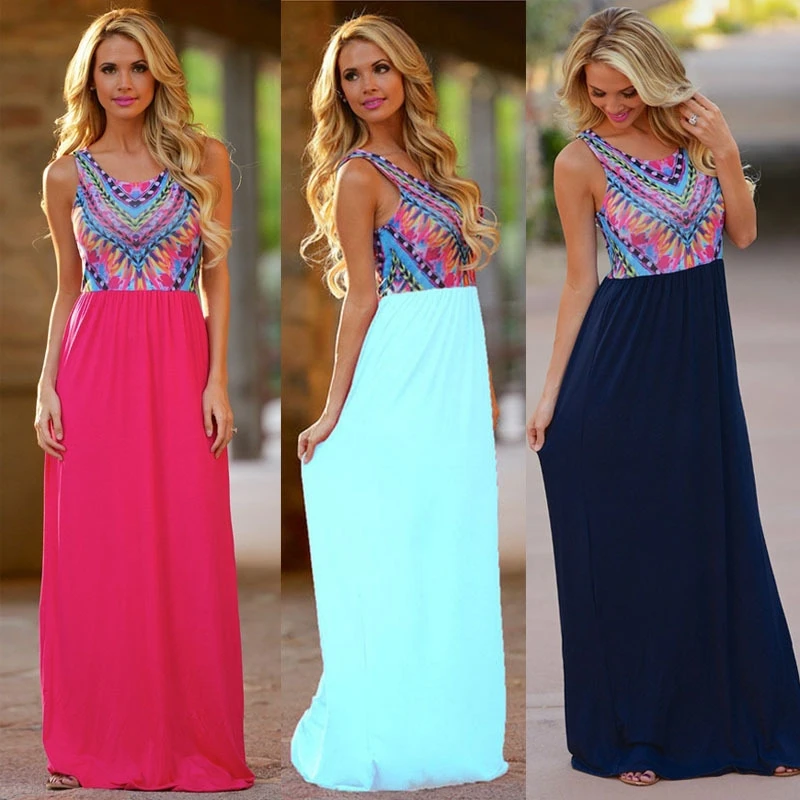 ebay long summer dresses