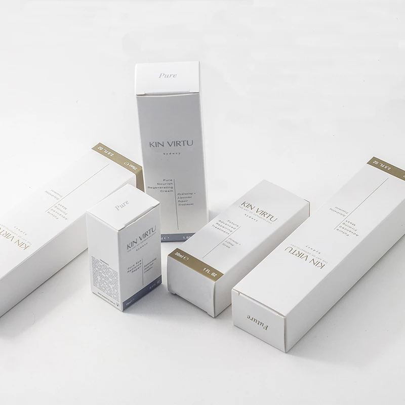 Promotional Factory Custom Printed Skin Care Cream Box Skin Care Products Cosmetic Jar Packaging Box