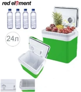 Портативный Электрический охладитель и обогреватель автомобильный холодильник для путешествий переменный постоянный ток емкость 24