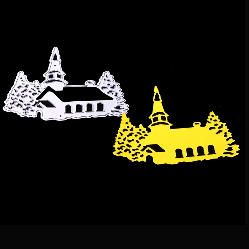 AAGU Рождественское украшение для лодки, замок, дом, металл, углеродистая сталь, фестиваль, вечеринка, сделай сам, украшение, изготовление, скрапбукинг, пресс-формы