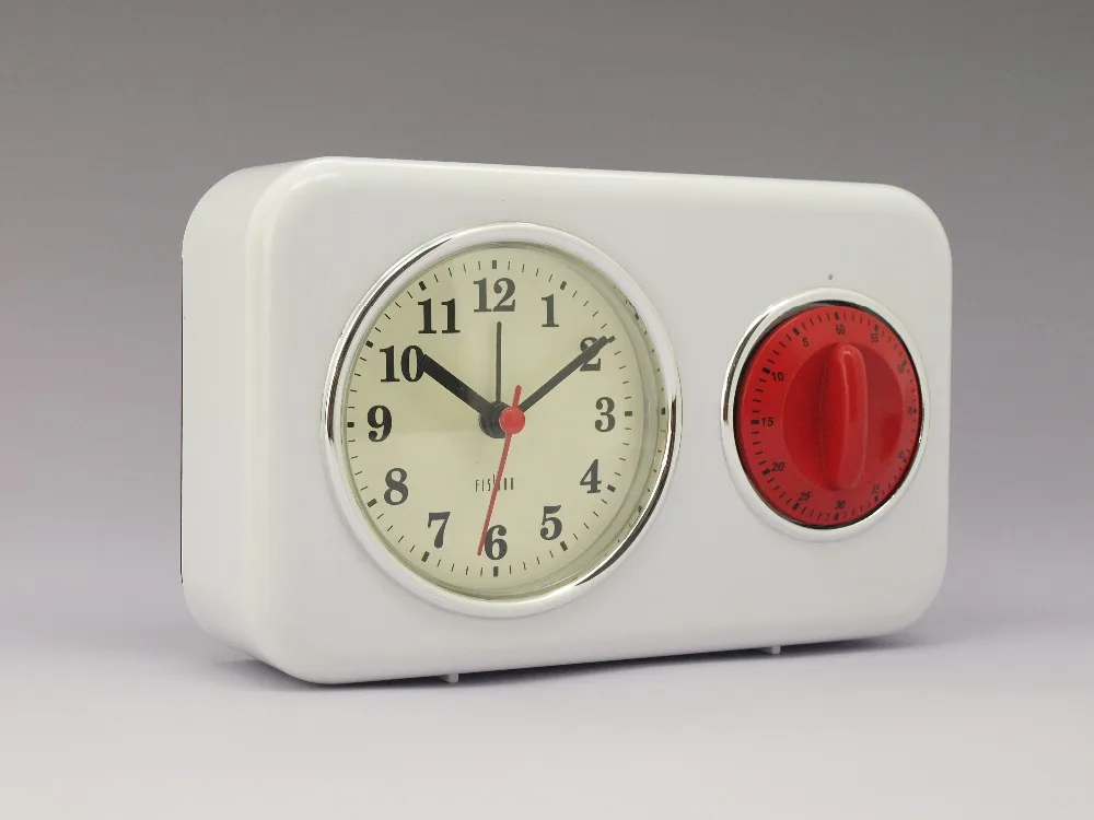 May Time Unique Design Vintage Table Timer Clock for Kitchen Room