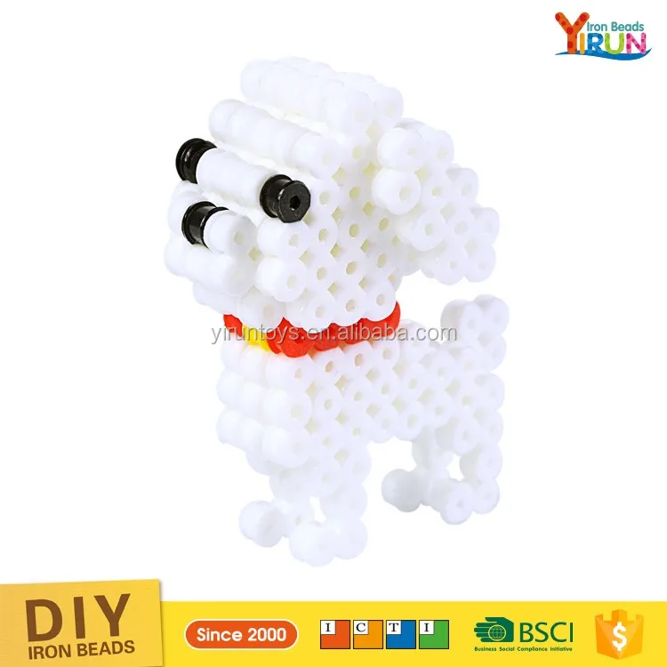 Детские игрушки горячие продажи пластиковых образовательных DIY гладильная бусы ассорти 5 мм Perler шарики Логические
