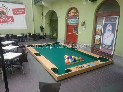 Футбольный мяч тренировочный фанерный материал стол для снукбола уличного мероприятия и