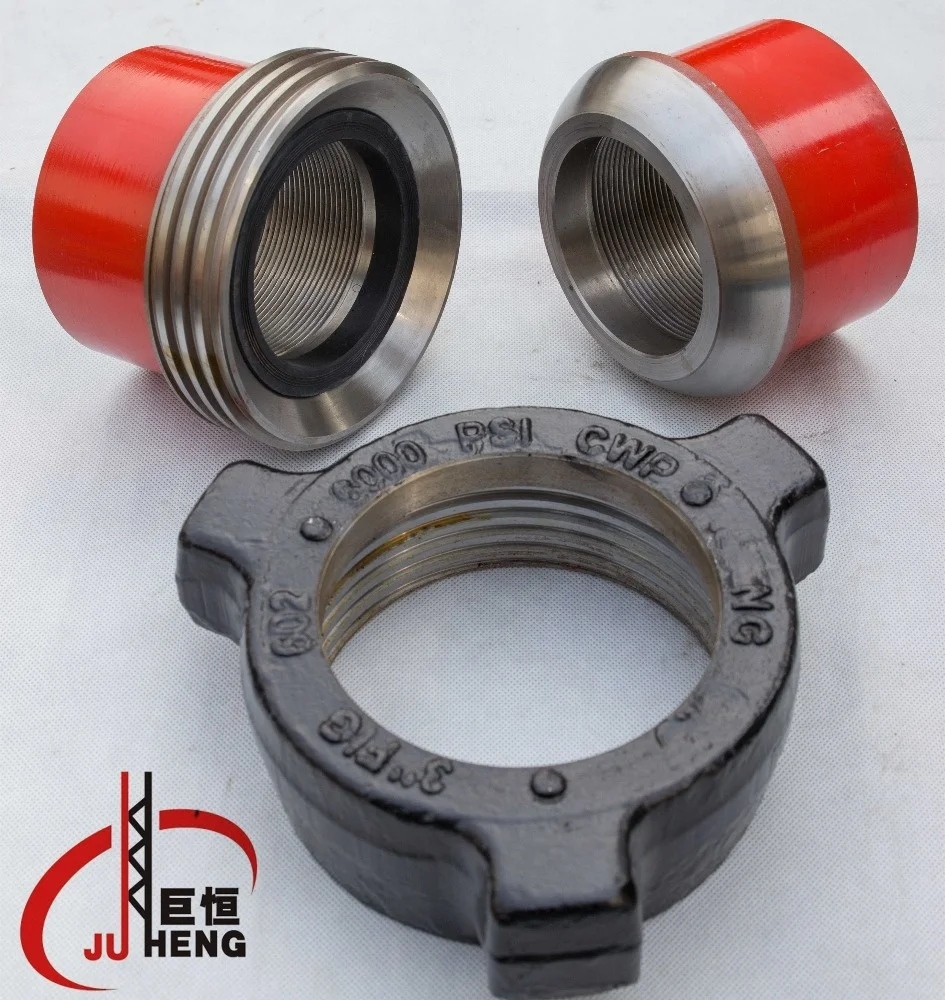 API ISO9001 Foeged Threaded Welding FMC WECO Fig602 Hammer Union Coupling