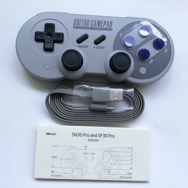 Hot Sale 8bitdo Sn30 Pro For Ios And Android Gamepad Wireless Bt Game Controller Buy Sn30 Pro Sn30 Pro Original Original Game Controller Product On Alibaba Com
