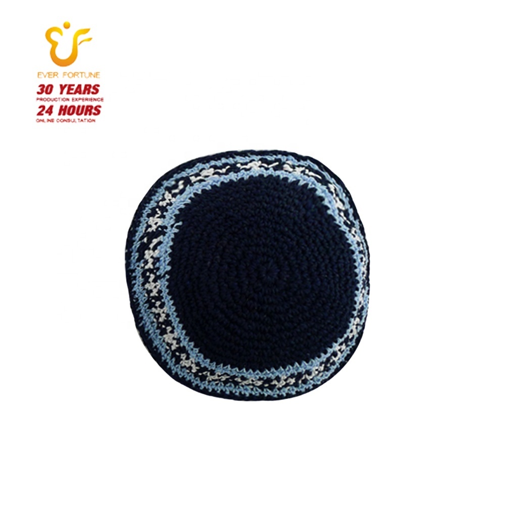 100% хлопок кроше Еврейская Кипа шляпа kippot топ кипота кипа юдиака для