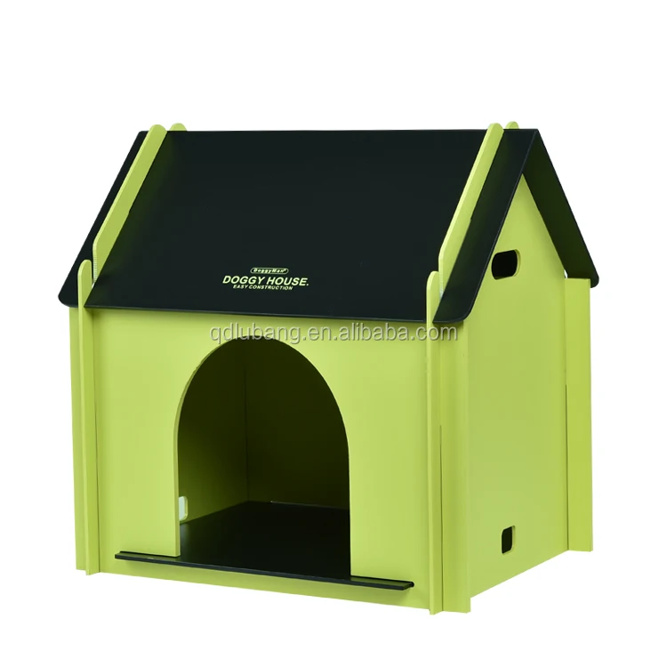 timber dog kennel