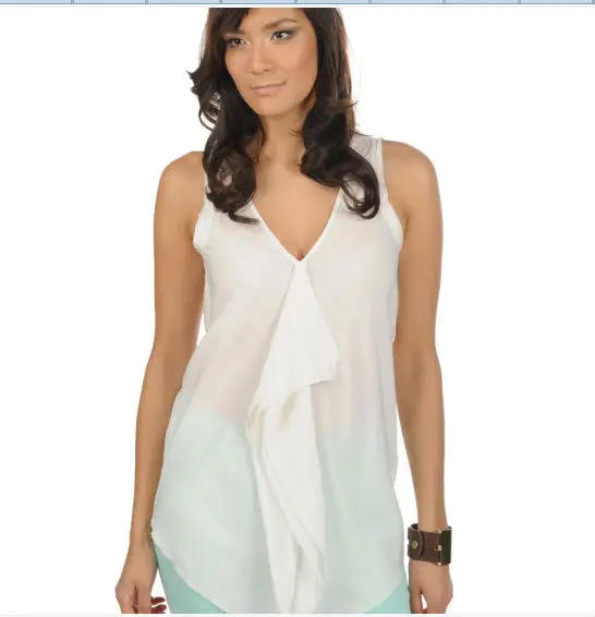 Elegante América Diseñado Marca Tops Ropa De Moda De Mujer De Gasa De Seda  Tanque - Buy Camisetas Elegantes De Marca Con Diseño Americano,Camisetas De  Gasa De Seda Para Damas,Nuevas Camisetas De
