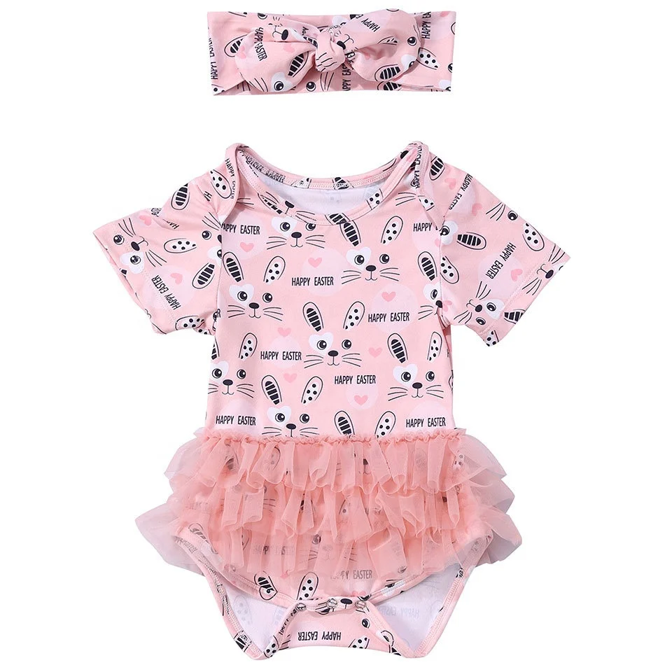 girls easter rompers