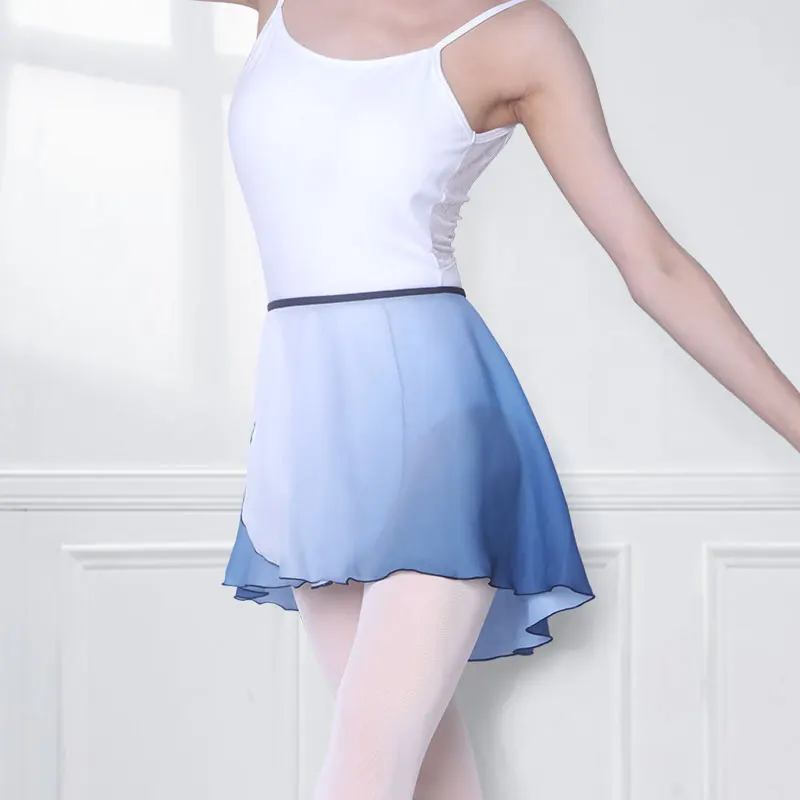 Girls Adult Ballet Dance Skirt Women Chiffon Wrap Skirt Gradient Color -  Buy Chiffon Wrap Skirt,Adult Dance Skirt,Women Ballet Skirt Product on  Alibaba.com