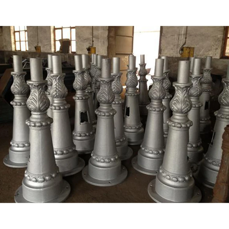 Литой алюминиевый уличный осветительный столб, литой алюминиевый осветительный столб