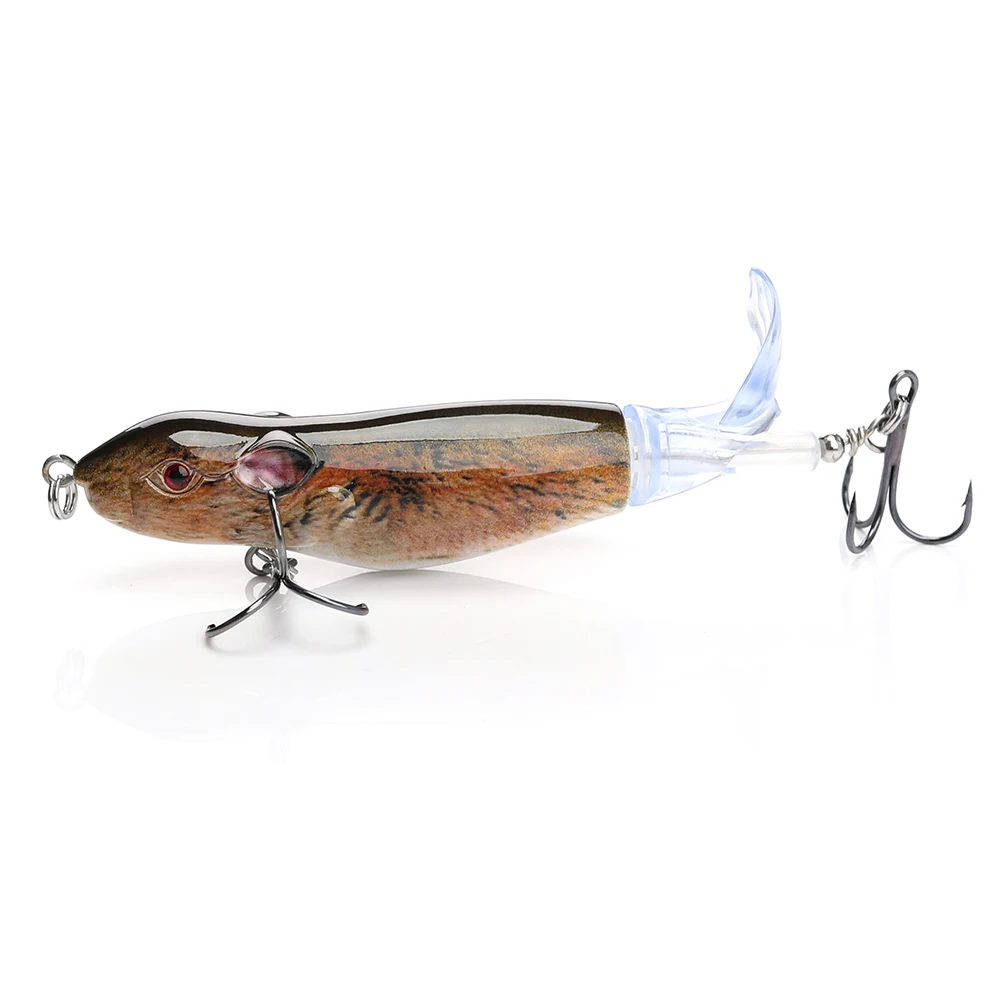 Floating Rat Fishing Lure Set Hard Bait Mouse Whopper Plopper Fishing Lures  Baits New Pesca with Soft Rotating Tail for Fishing - China Lure and Bait  price