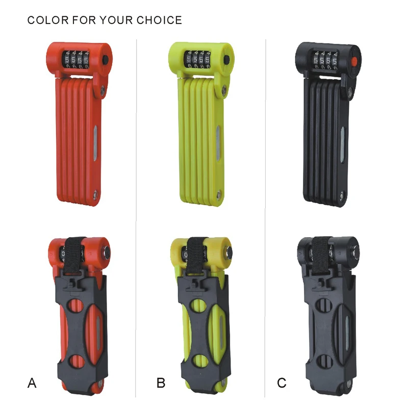 Складной Замок ZOLi с пятью паролями для велосипеда и комбинированного велосипеда, складной замок 89812