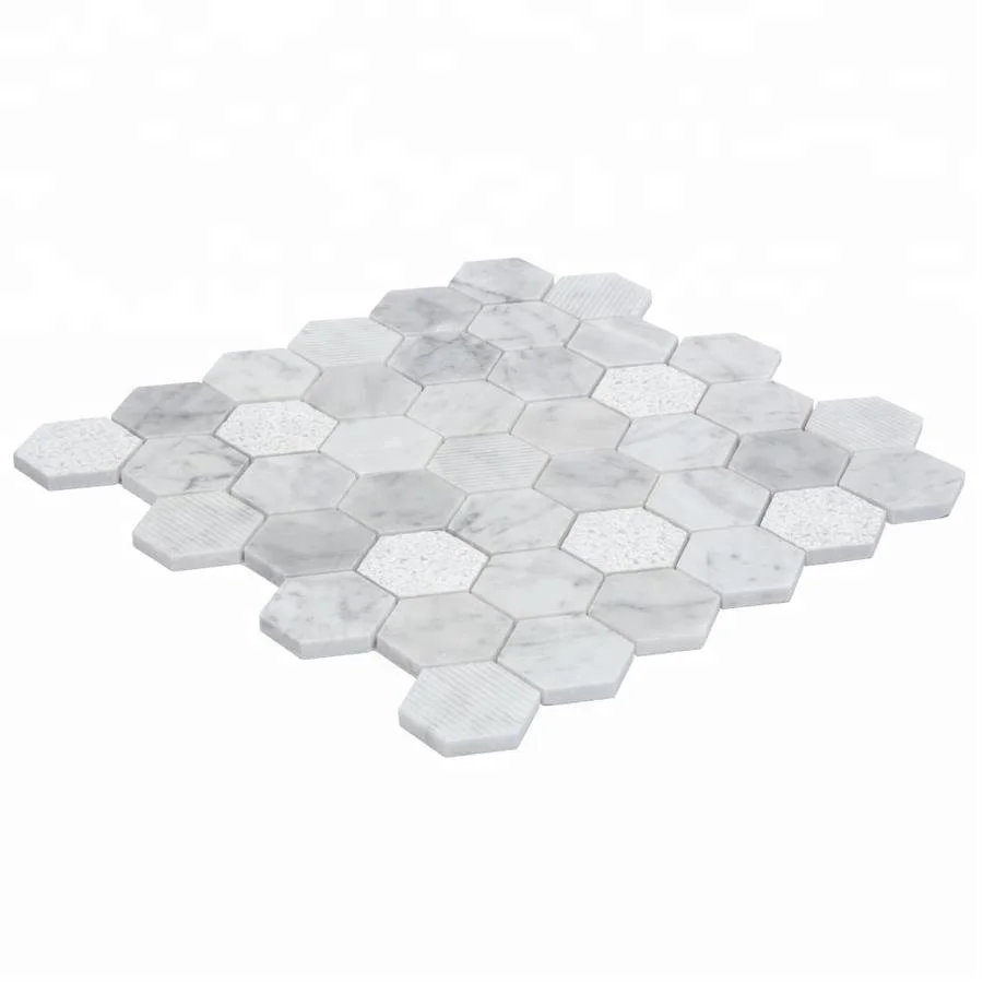 Bianco Carrara Marble Mosaic