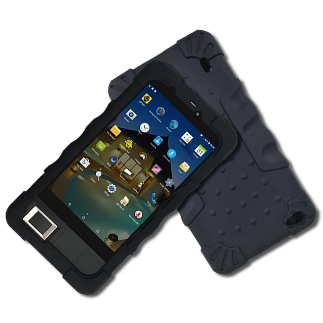 
 HFSecurity сим-картой, распродажа, облако программного обеспечения Android 5,1 Портативный посещаемость времени планшетный ПК с сенсорным экраном GSM NFC кард-ридер (HF-FP07) для школы Бесплатный SDK  