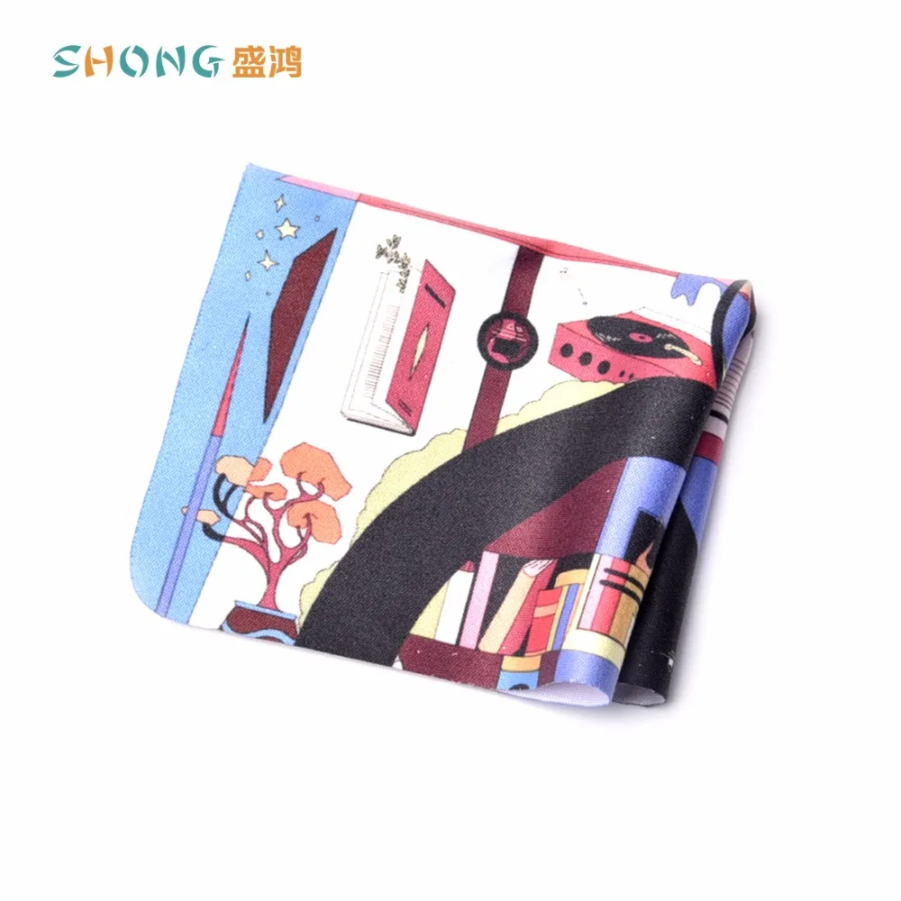 
 Салфетка для очистки очков с сублимационной печатью/салфетка для очистки стекла  