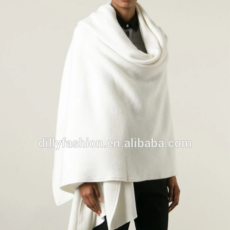 Cachemire Blanc Pull Poncho Asymetrique Femme Manteau Buy Hijab Chale Poncho Mexicain Couverture Coreenne Product On Alibaba Com