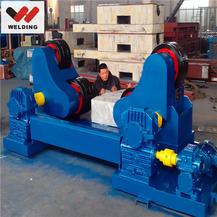 China Automatic Pipe Welding Rotator and Rurning Roll for Sale Used for Vessel Seam Assembly Rotator