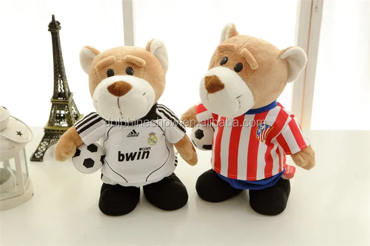 Vendita Calda Regali per Tifosi di Calcio Peluche Giocattoli di Calciatori Imbottiti