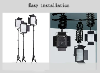 Original Nanguang CN-900SA Dimmable LED Photo Studio Light Kit