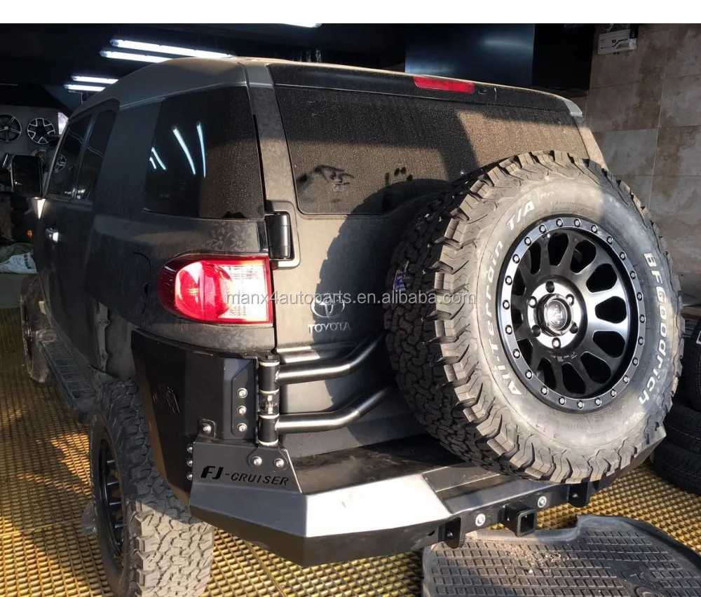 fj cruiser rear bumper guard