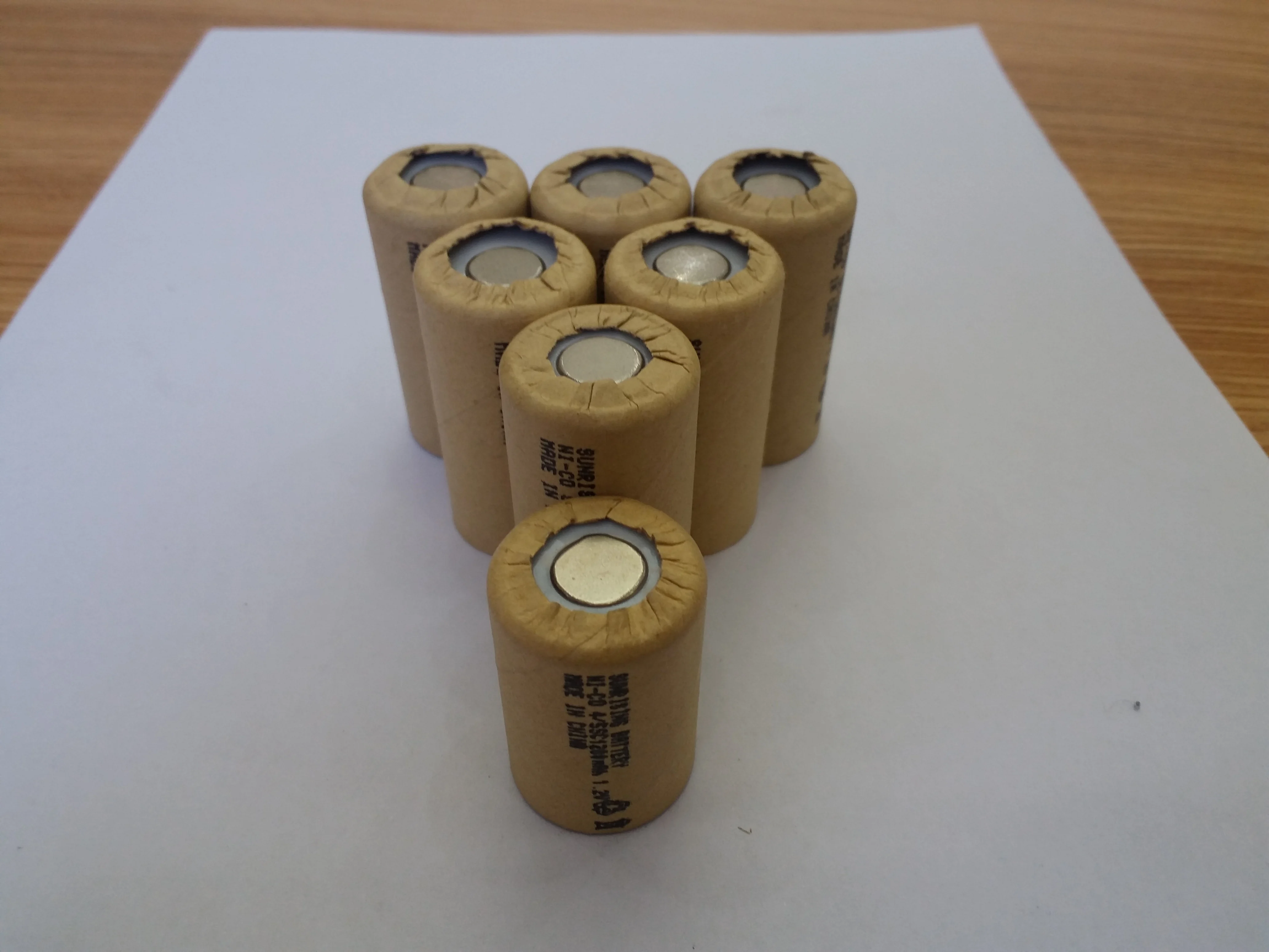 
 Ni-CD SC 1,2 в 1700 мАч перезаряжаемый аккумулятор высокой мощности, термостойкие батареи  