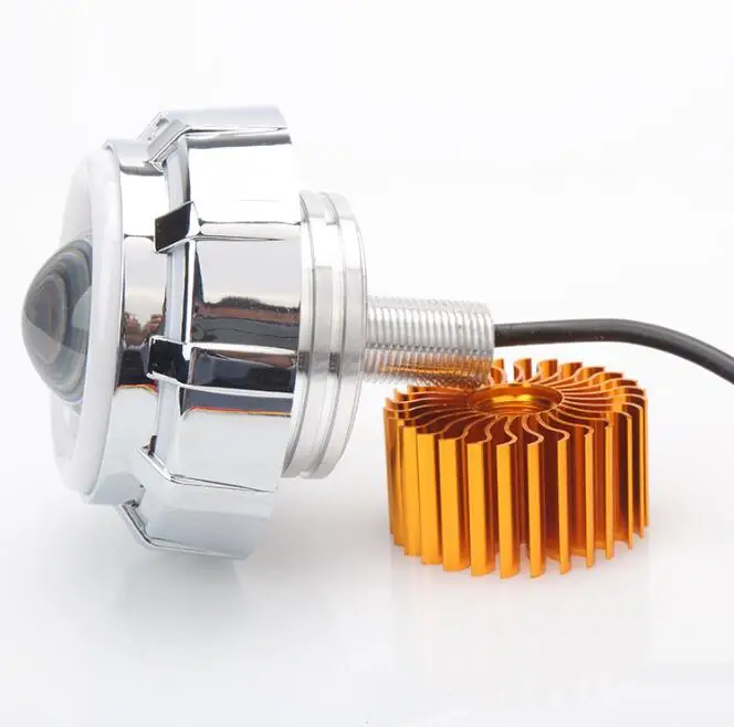 Двухцветные Биксеноновые лампы 8-30 в 15 Вт для фар «ангельские глазки»