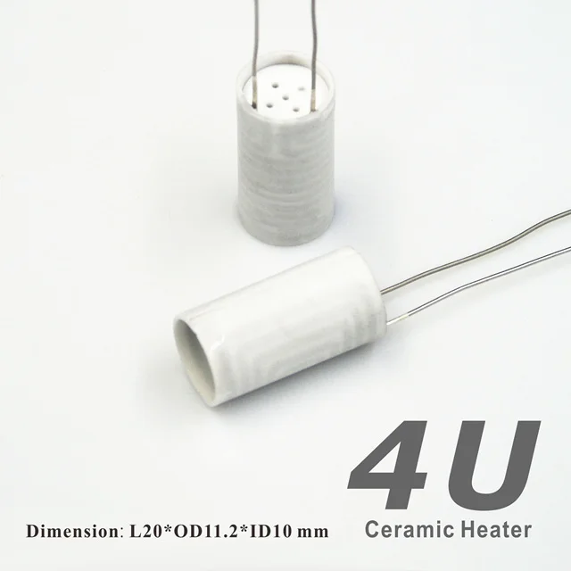 
Керамический электрический нагревательный элемент для электронной сигареты/испаритель/распылитель/медицинская машина OEM MCH 96% оксид алюминия 