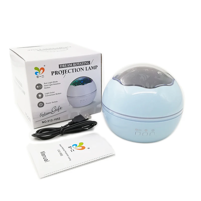 Colorful Undersea World Star Sky Moon Night Light Projector For Kids