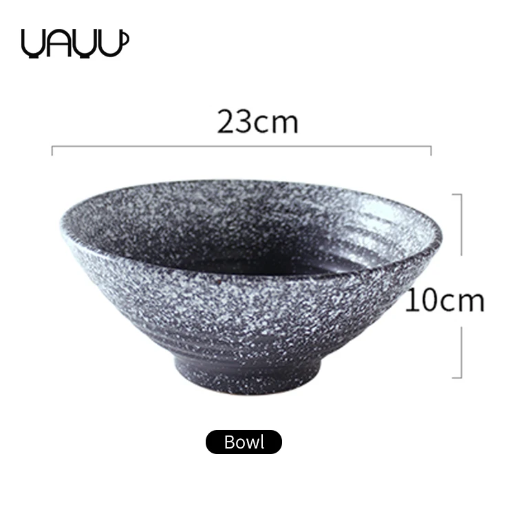  9 inch ceramic noodle ramen bowl for home and kitchen-56