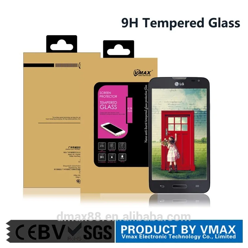 9h анти- нуля и водонепроницаемый взрыва- доказательство закаленное стекло защитная пленка для lg l70