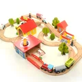 Diecasts Toy Vehicles Kids Toys Thomas train Toy Model Cars wooden puzzle Building slot track Rail