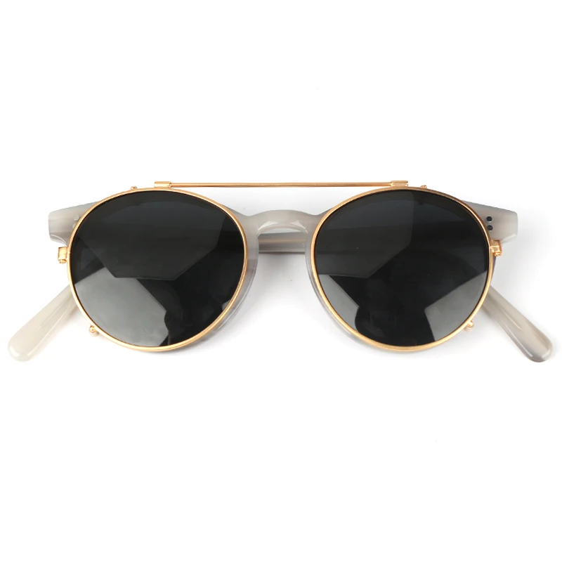 Vintage Sunglasses Clip On Sunglasses High Quality Custom Acetate