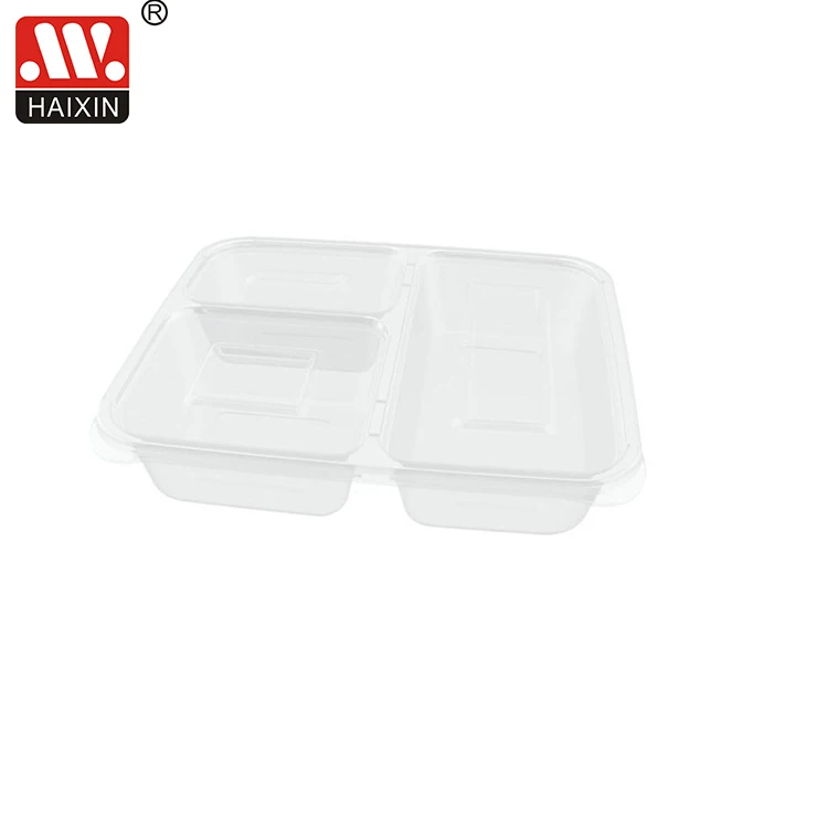 Haixing Plastic Clear Plastic Disposable Microwave Food Container