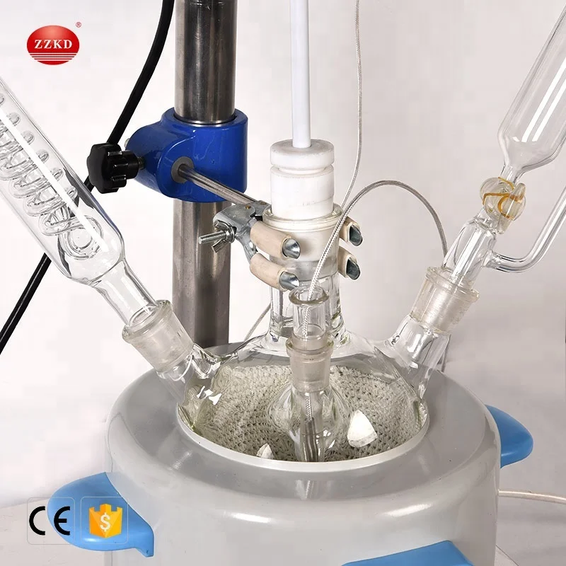 Pilot Scale Electric Heating Glass Reactor for Lab