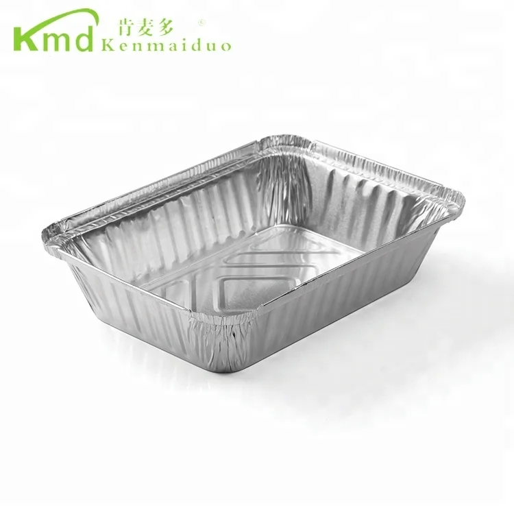 RFF 220 Oblong Disposable Aluminum Foil Containers Convenient Foil Plates  for Various Uses
