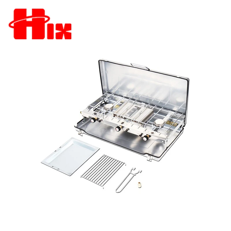 Convenient Foldable Portable Gas Oven for Camping