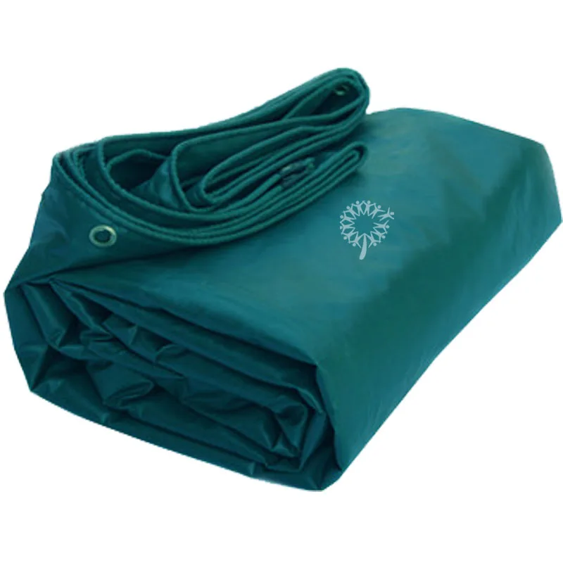 Сделанные на заказ синие оранжевые 4x5 метров водонепроницаемые пластиковые полиэтиленовые