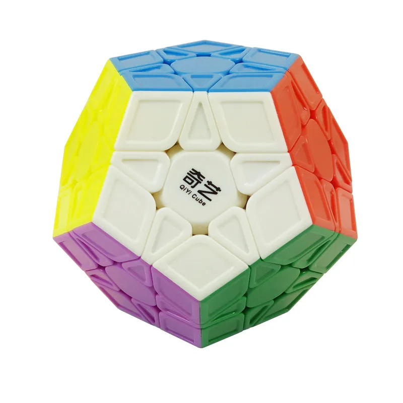 Qiyi Mastermorphix Triangle XieZhuan Megamin Stickerless Magic Speed Cube Set Packing Gift Educational Toys for Kids
