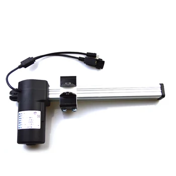 Actionneurs électriques à course de 16 pouces DC 12V avec support de montage Actionneurs robustes 6000N/1320LB pour fauteuil inclinable TV Table élévatrice lit de massage canapé électrique | CA