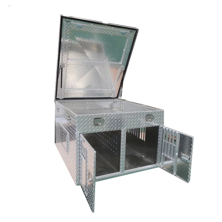 UTE/UTV Top Storage Hunting Aluminum Dog Box